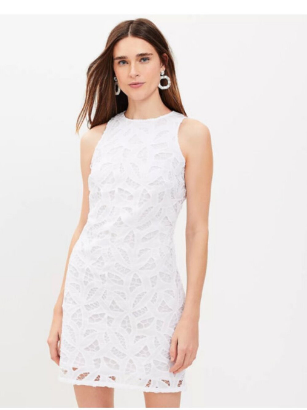 💫 ✨🤍 LOFT Lace Shift Dress – Size 14 / NWT 🤍✨ 💫